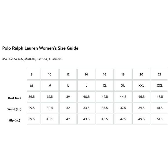 New $175 Polo Ralph Lauren Kennedy Smocked One-Piece Swimsuit Size XL (16-18) - Picture 3 of 6